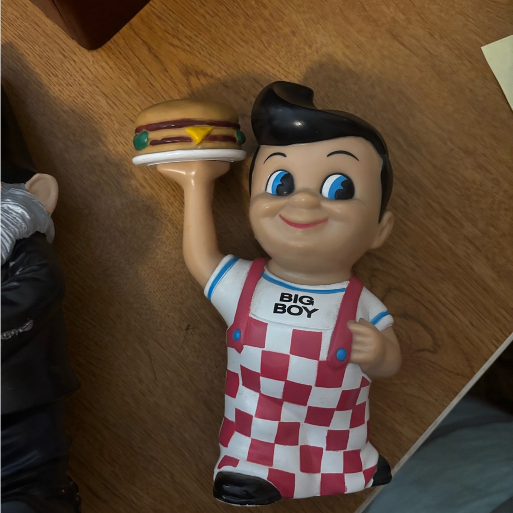 Big Boy Restaurant Coin Bank Figure – Vintage Style